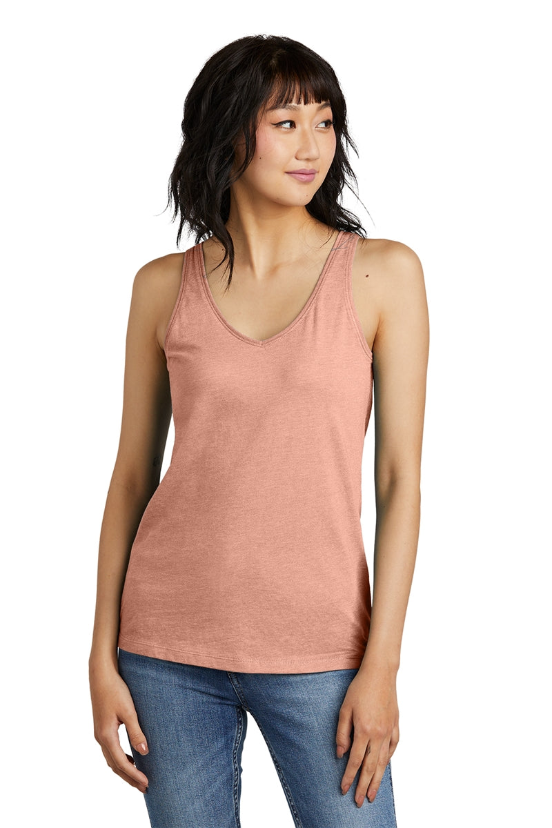 District Women's Perfect Blend CVC V-Neck Tank