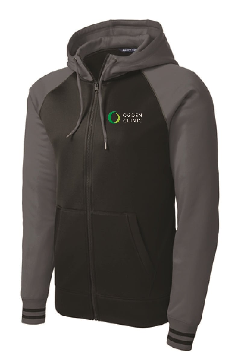 Ladies Varsity Full Zip Sweatshirt