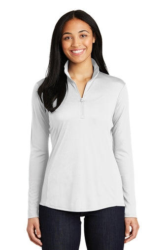 LST357 Sport-Tek Ladies PosiCharge Competitor 1/4-Zip Pullover