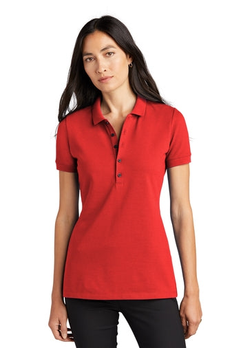 Mercer+Mettle Women's Stretch Heavyweight Pique Polo