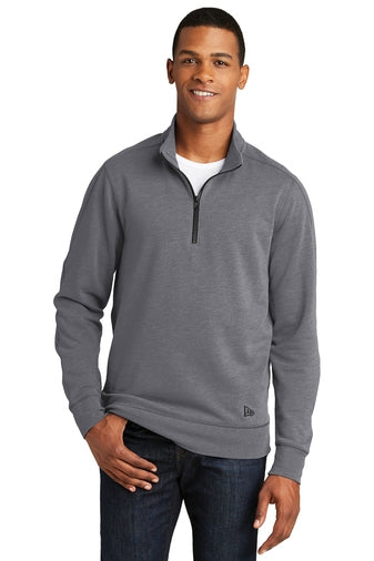 New Era Tri-Blend Fleece 1/4-Zip Pullover