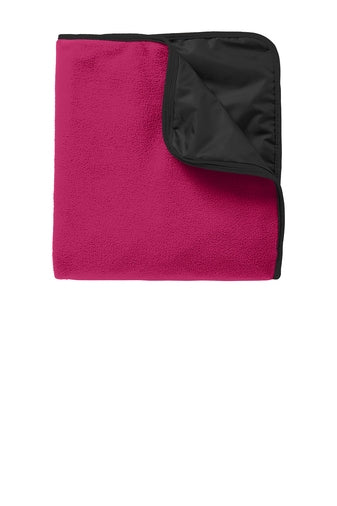 Port Authority Fleece & Poly Travel Blanket