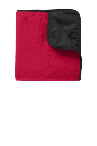 Port Authority Fleece & Poly Travel Blanket
