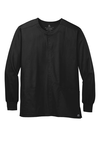 WonderWink Unisex WorkFlex Snap-Front Scrub Jacket