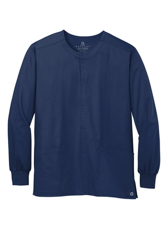 WonderWink Unisex WorkFlex Snap-Front Scrub Jacket
