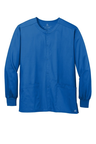 WonderWink Unisex WorkFlex Snap-Front Scrub Jacket