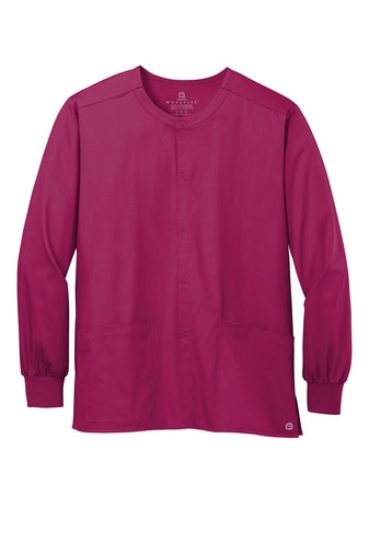 WonderWink Unisex WorkFlex Snap-Front Scrub Jacket