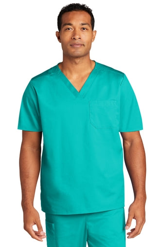 WonderWink Unisex WorkFlex Chest Pocket V-Neck Top