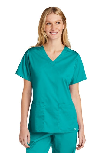 WonderWink Women's WorkFlex V-Neck Top