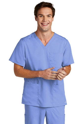 WonderWink Men's Premiere Flex V-Neck Top