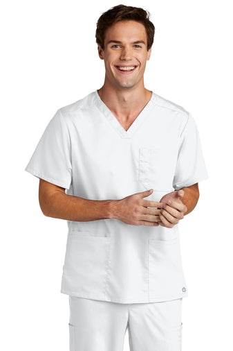WonderWink Men's Premiere Flex V-Neck Top