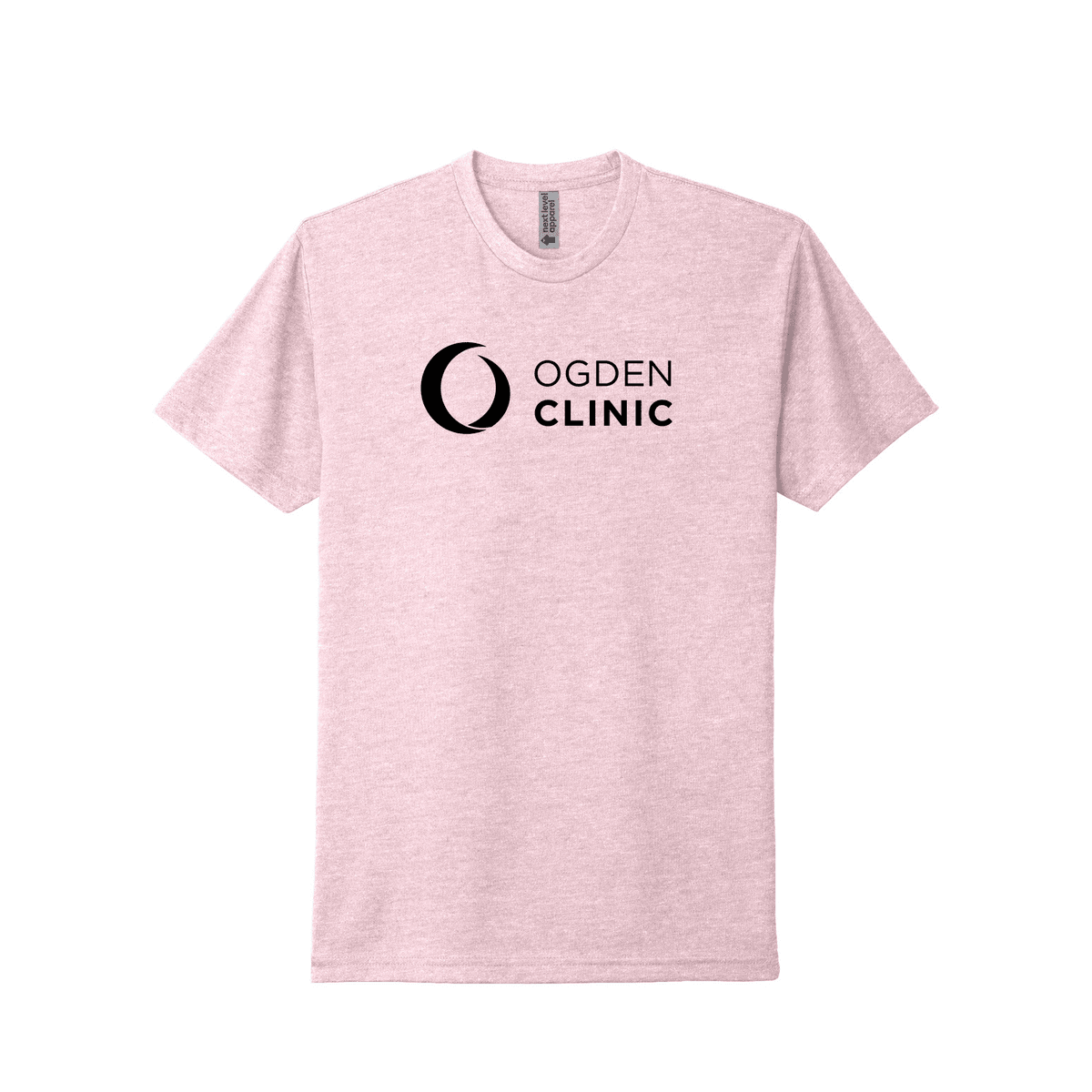 Heather Light Pink - Black