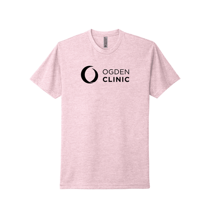 Heather Light Pink - Black