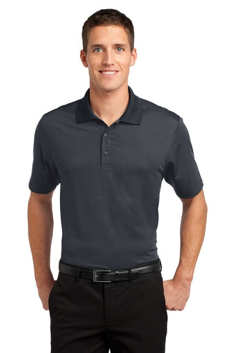 K558 Port Authority Fine Stripe Performance Polo