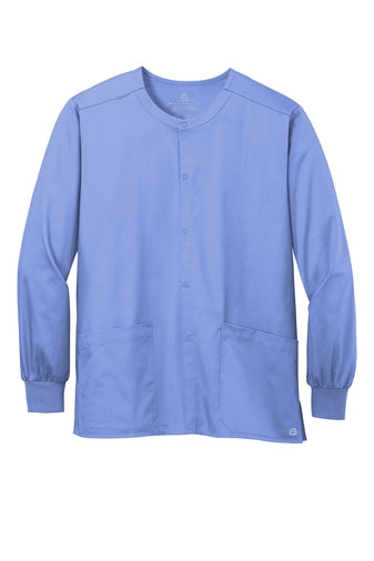 WonderWink Unisex WorkFlex Snap-Front Scrub Jacket