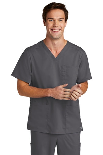WonderWink Men's Premiere Flex V-Neck Top